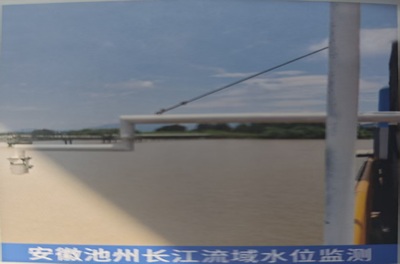 安徽池州长江流域水位监测